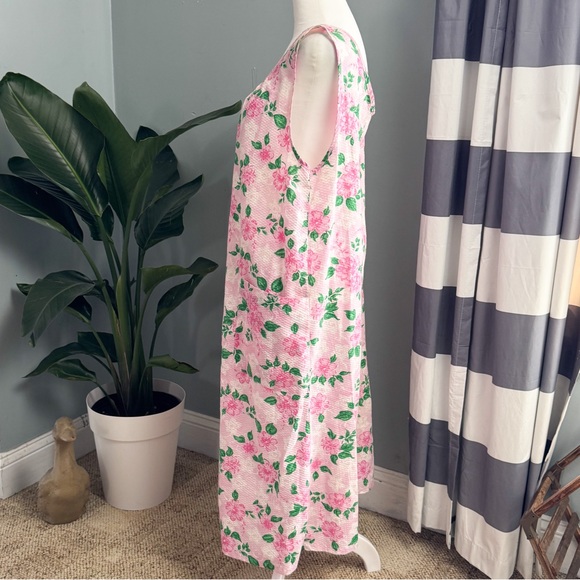 Vintage Anthony Richard’s Pink Floral Nightgown Size M - Picture 3 of 9